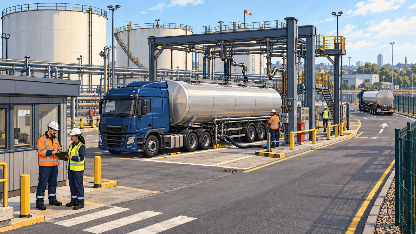 Fuel Logistics - AJAK Fuel Axis, built by Creatr