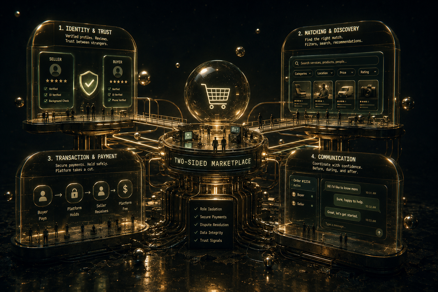 How to build a marketplace app without code in 2026